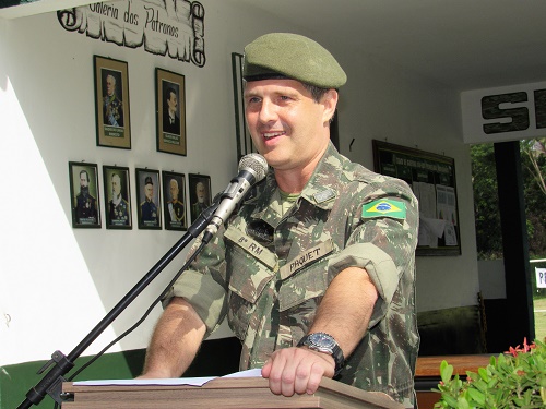 Tenente-coronel Paquet/Foto: Sandro Vagner